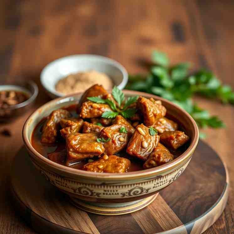 Brunei Rendang - A Dairy-Free Coconut Milk